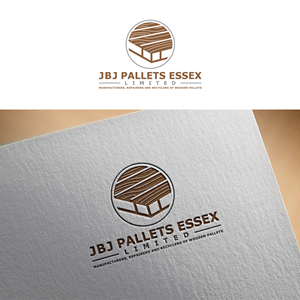 Logo Design by RA-bica for J B J Pallets Essex Limited | Design: #29578331