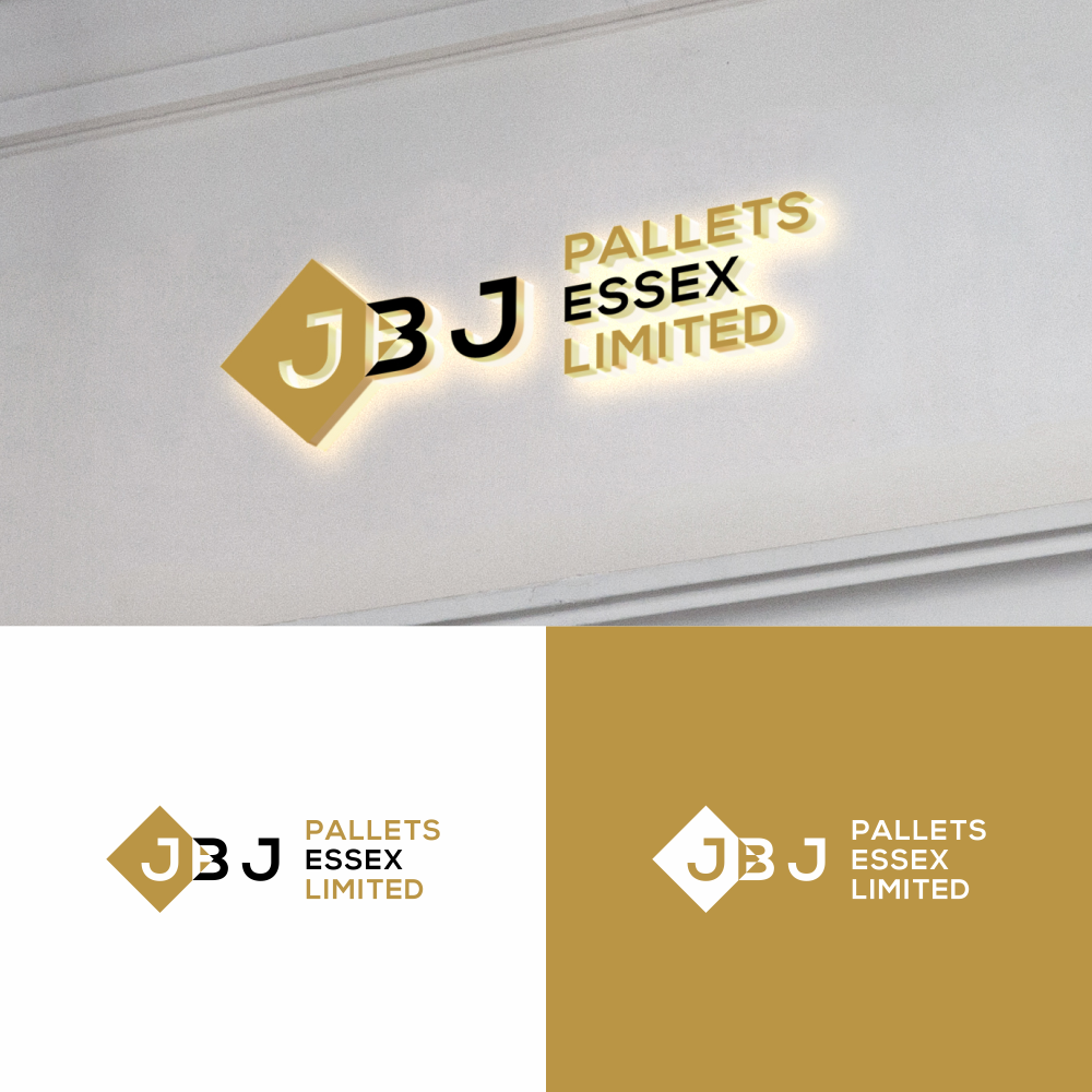 Logo Design by aqilazhifara for J B J Pallets Essex Limited | Design #29573919