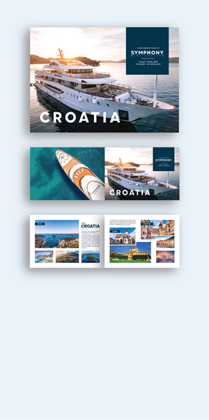 Diseño de Brochure por Thanh La para Via Tours Croatia | Diseño: #29608856