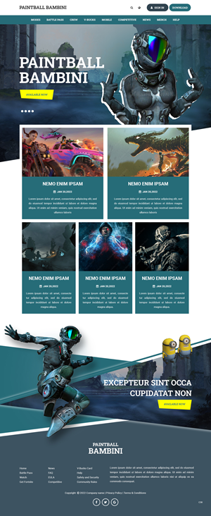 Web Design by pb for this project | Design #29580091