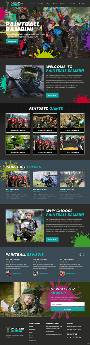 Web Design by pb for this project | Design: #29580095