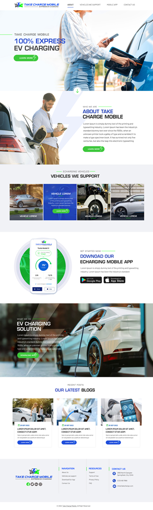Diseño Web por Blue Sparrow para este proyecto | Diseño: #29582239