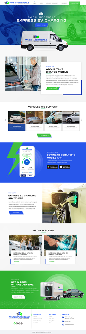 Web Design by Blue Sparrow for this project | Design: #29586753