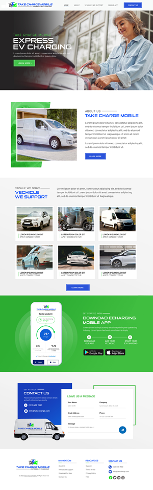 Web Design by Blue Sparrow for this project | Design: #29589698
