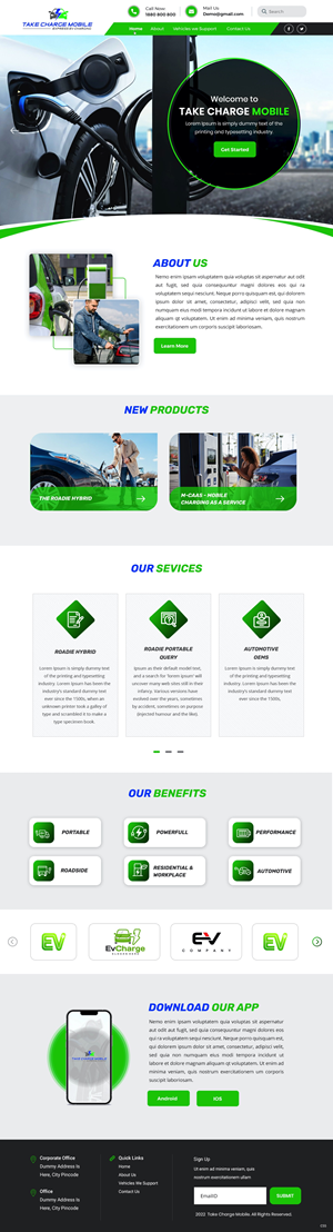Web Design by pb for this project | Design: #29580077