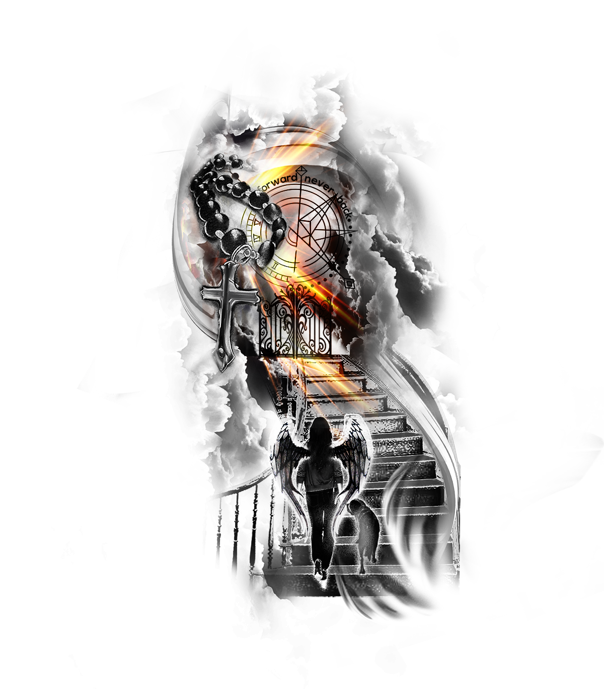 Tattoo Design by Mahder for DroKor  | Design #29591408