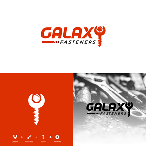 Logo Design by Adilia Romadina for Galaxy Fasteners & Supplies Limited | Design: #29584780