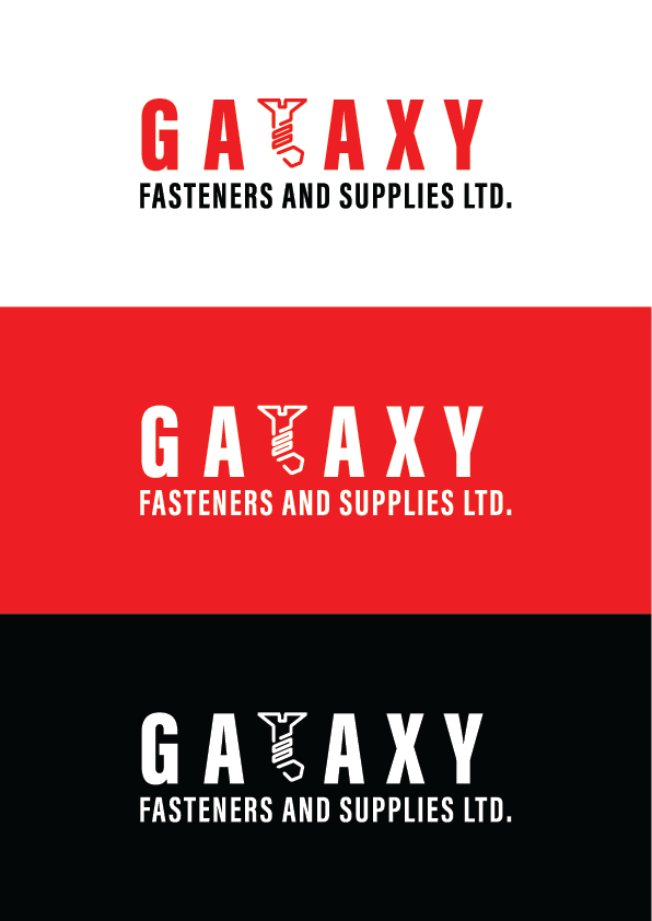 Logo Design by zrexreka for Galaxy Fasteners & Supplies Limited | Design #30894274