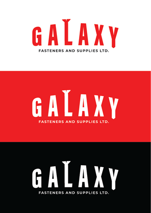 Logo-Design von zrexreka für Galaxy Fasteners & Supplies Limited | Design: #30894279