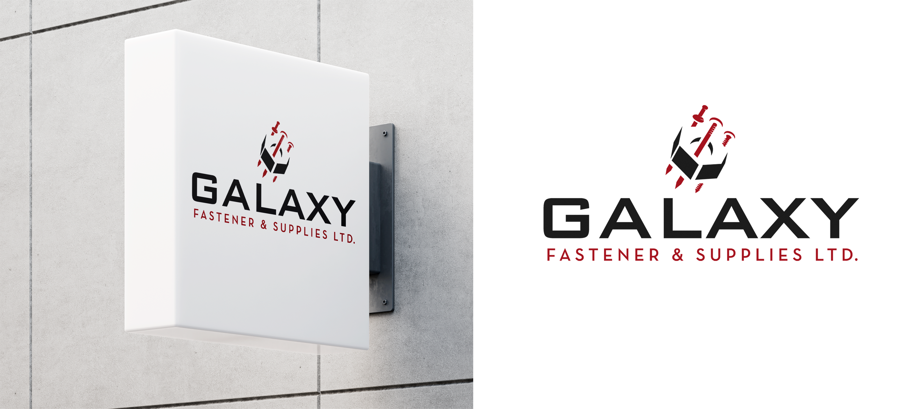 Logo-Design von Rickyy für Galaxy Fasteners & Supplies Limited | Design #30754885