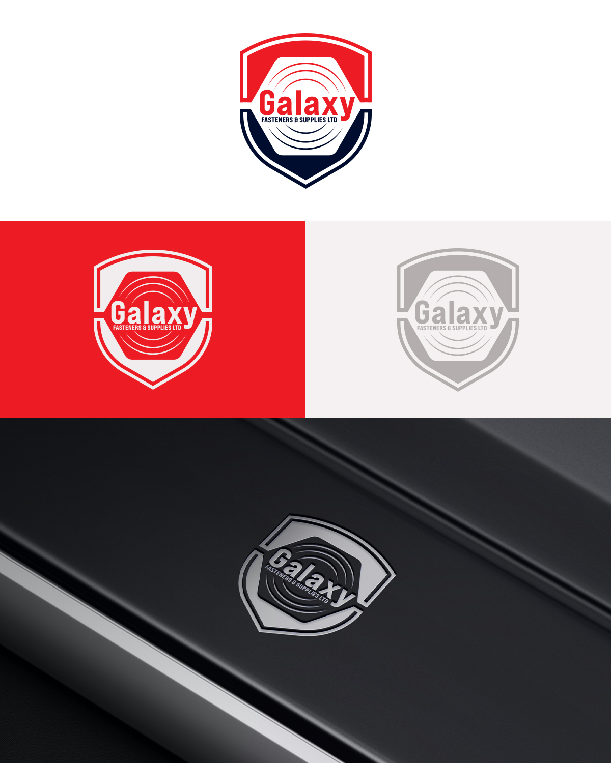Logo Design by Maxo-Biz for Galaxy Fasteners & Supplies Limited | Design #30862729