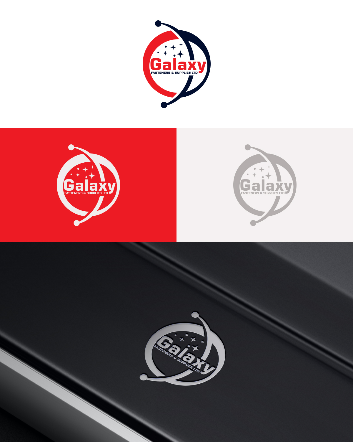 Logo Design by Maxo-Biz for Galaxy Fasteners & Supplies Limited | Design #30862730