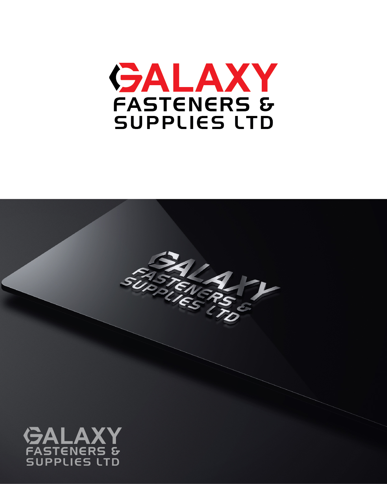 Logo Design by Maxo-Biz for Galaxy Fasteners & Supplies Limited | Design #35171738