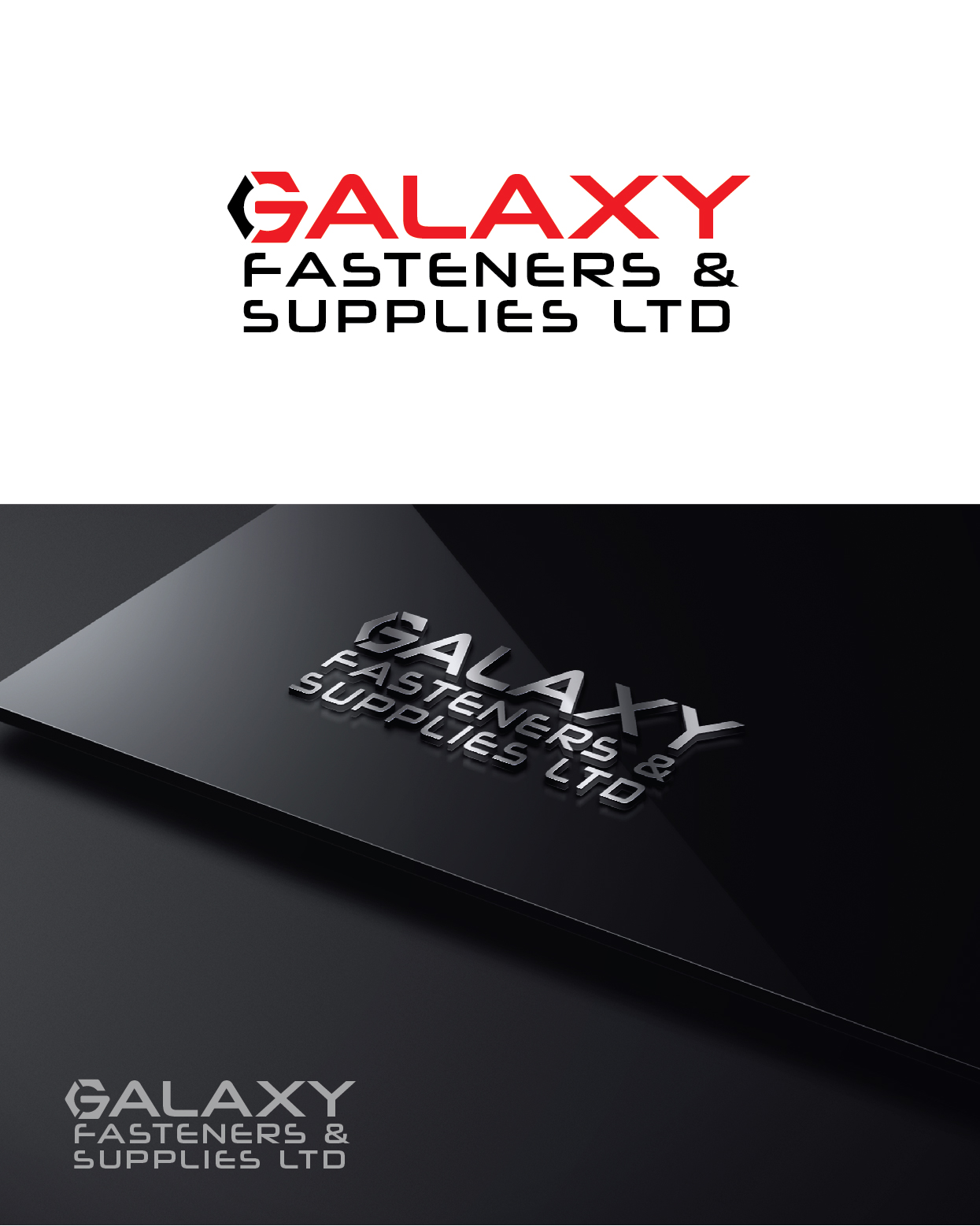 Logo Design by Maxo-Biz for Galaxy Fasteners & Supplies Limited | Design #35171739