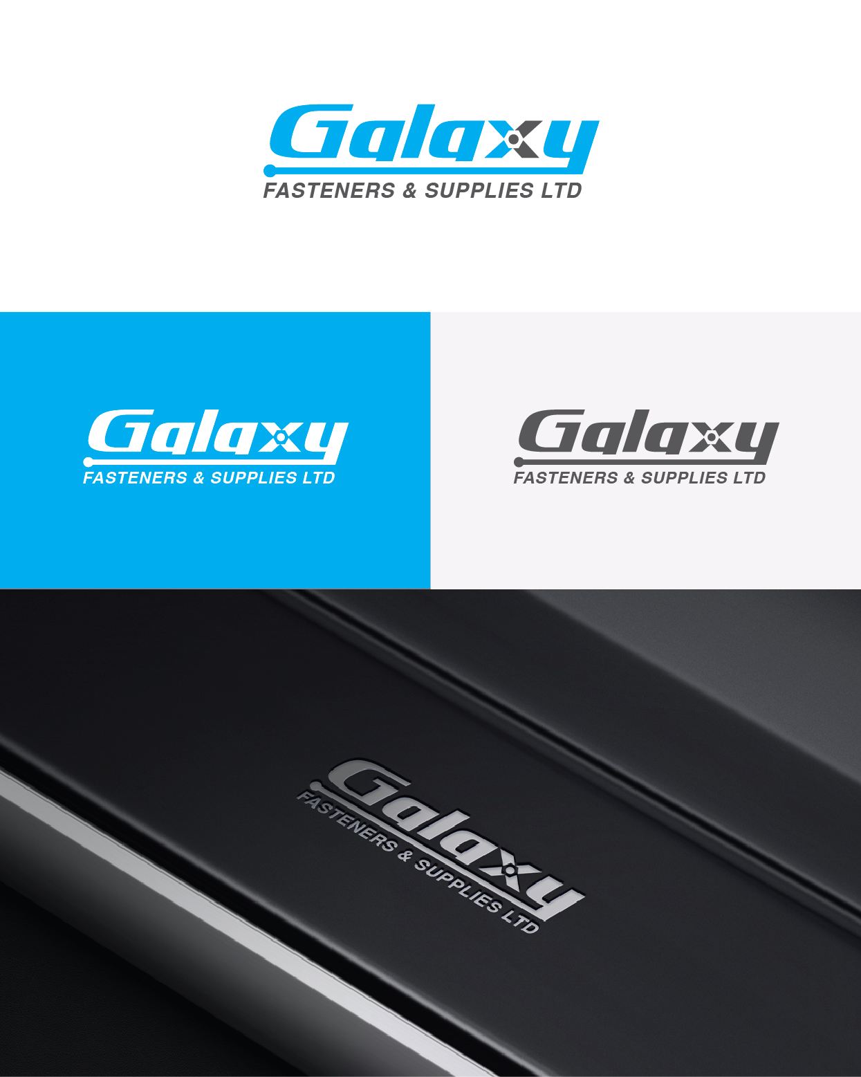 Logo Design by Maxo-Biz for Galaxy Fasteners & Supplies Limited | Design #35171741