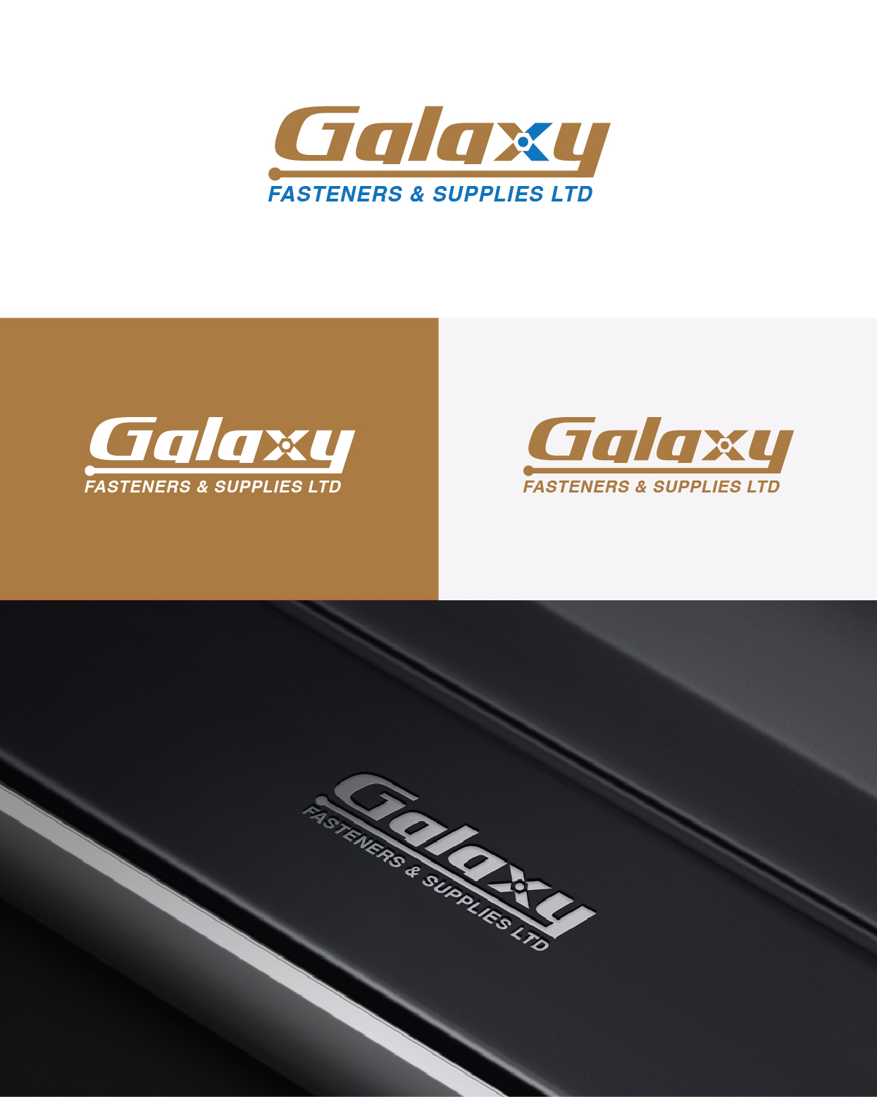 Logo Design by Maxo-Biz for Galaxy Fasteners & Supplies Limited | Design #35171744