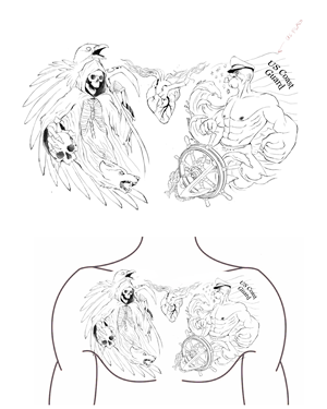 Design de Tatouage par ELAMANTS pour ce projet | Design : #29612069