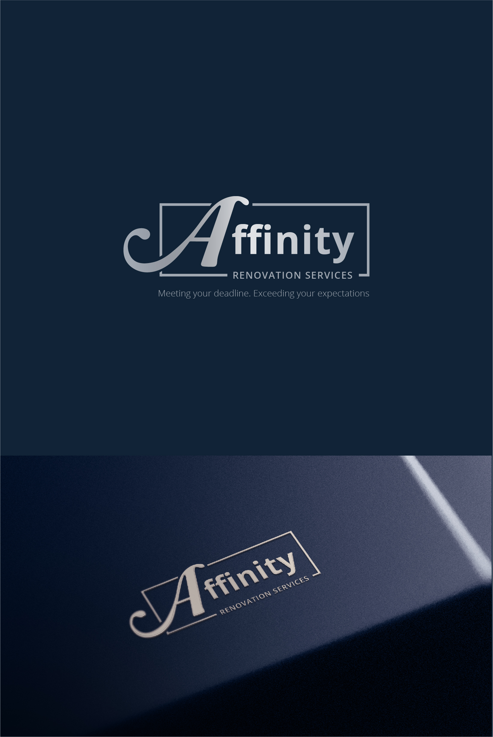 Diseño de Logo por RikoAji para Affinity Renovation Services | Diseño #29603237
