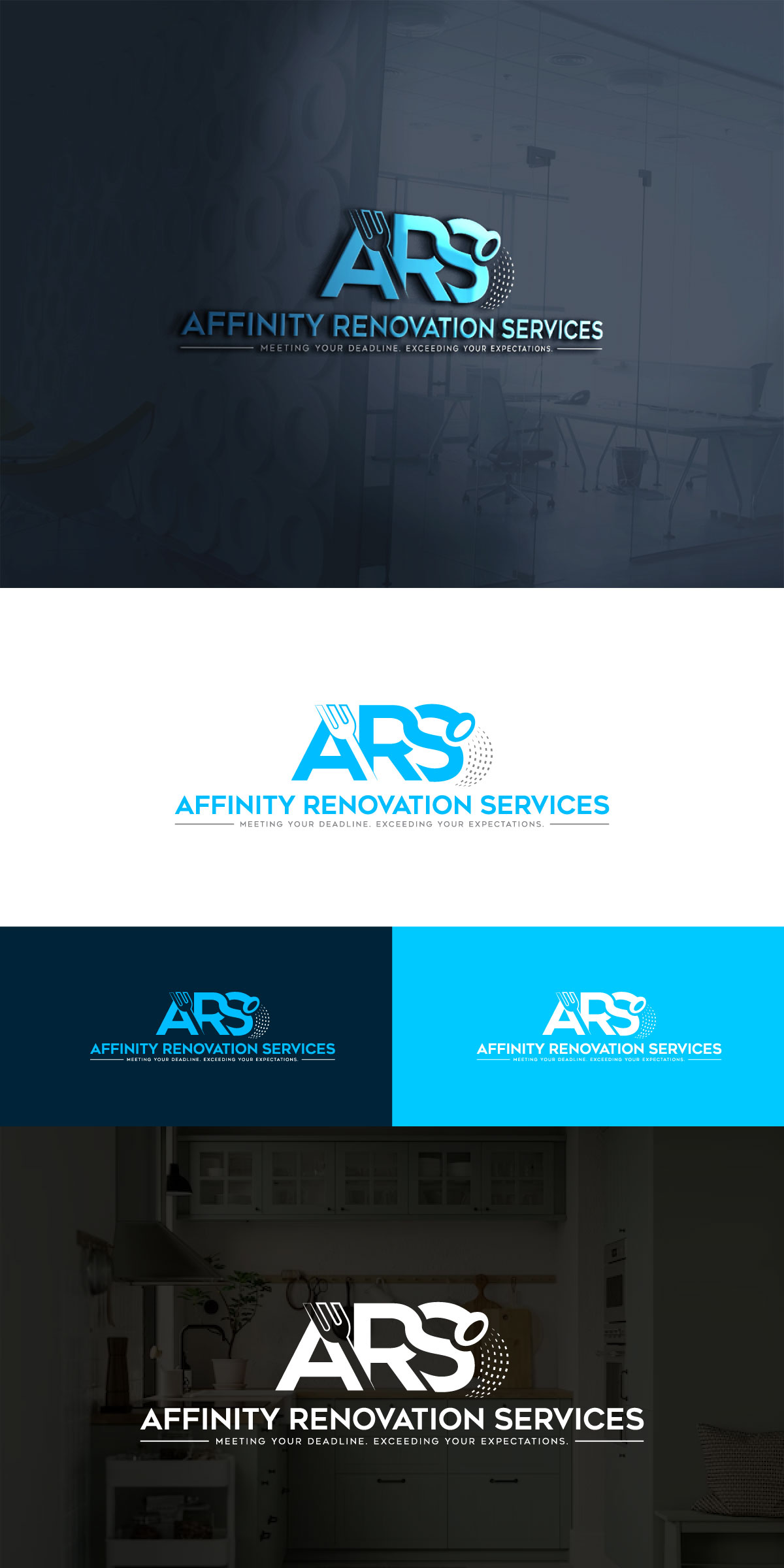 Logo Design by AyaanArt for Affinity Renovation Services | Design #29588513