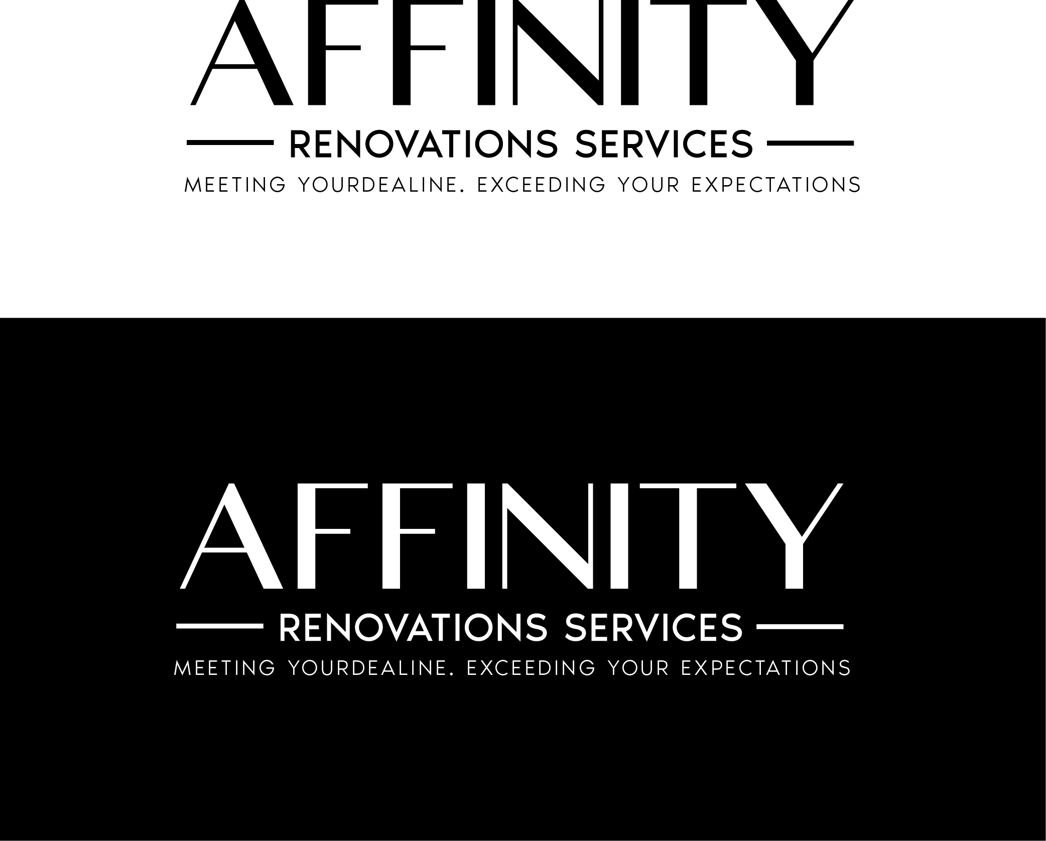 Logo Design by Graphixpointt for Affinity Renovation Services | Design #29588243