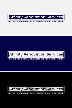 Logo Design by AHNAF_S for Affinity Renovation Services | Design: #29585439