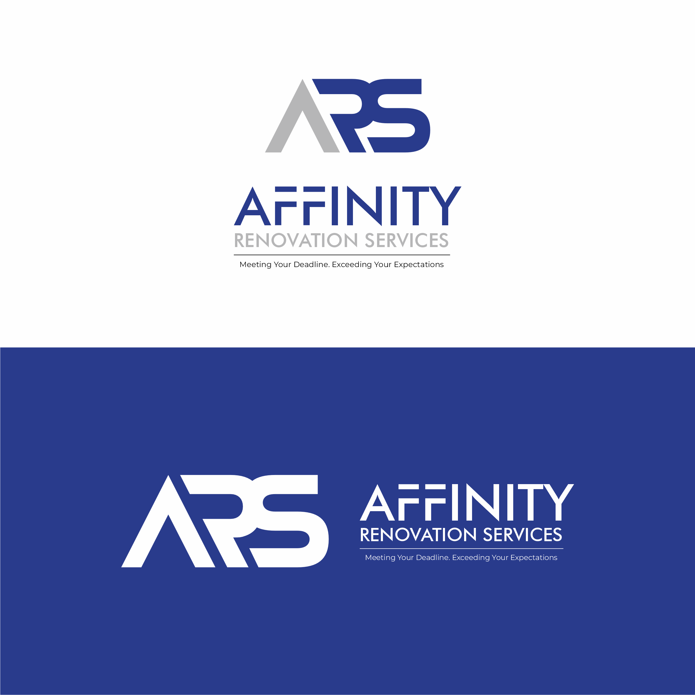 Logo Design by Design by Nilahm for Affinity Renovation Services | Design #29600274