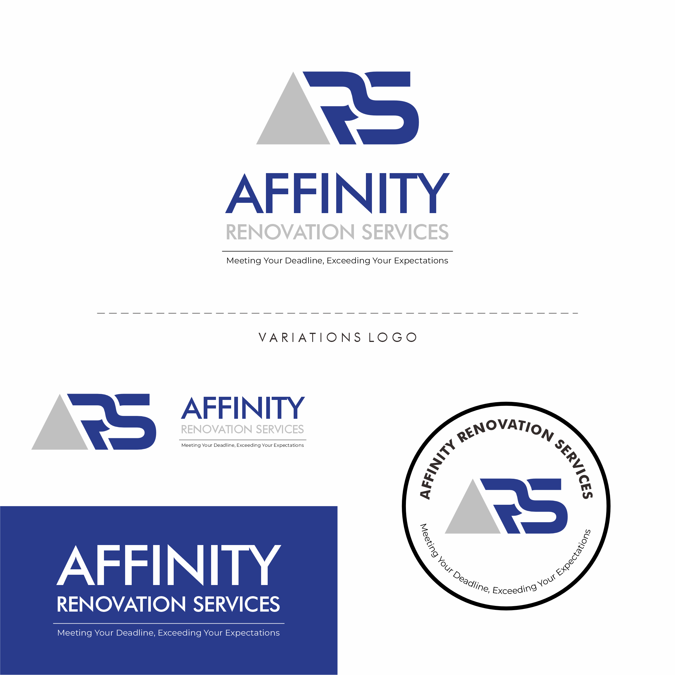 Logo Design by Design by Nilahm for Affinity Renovation Services | Design #29605399