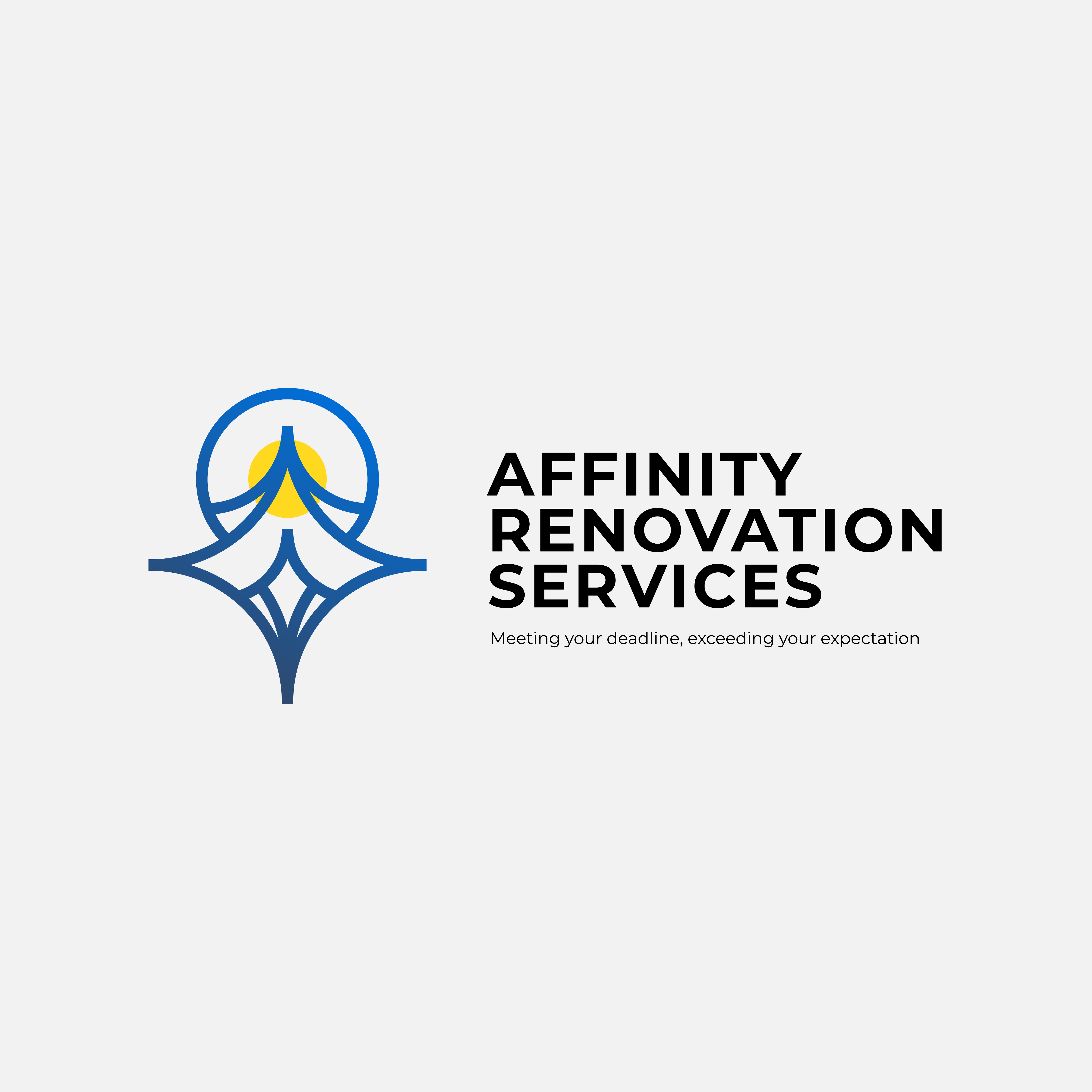 Logo Design by Artenthion for Affinity Renovation Services | Design #29601986