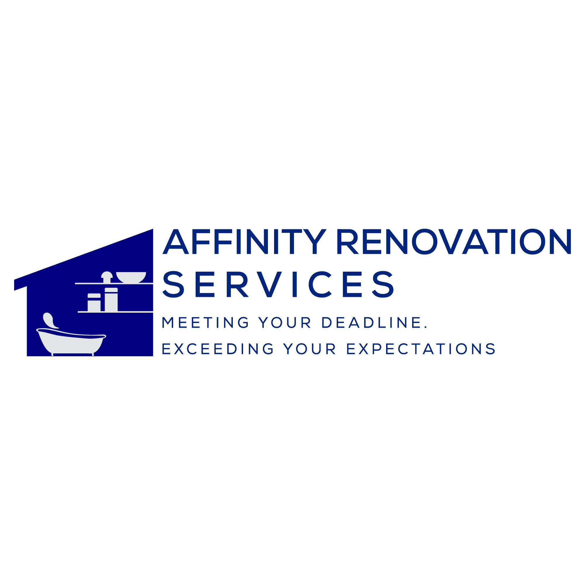 Logo Design by logo corner for Affinity Renovation Services | Design #29592934