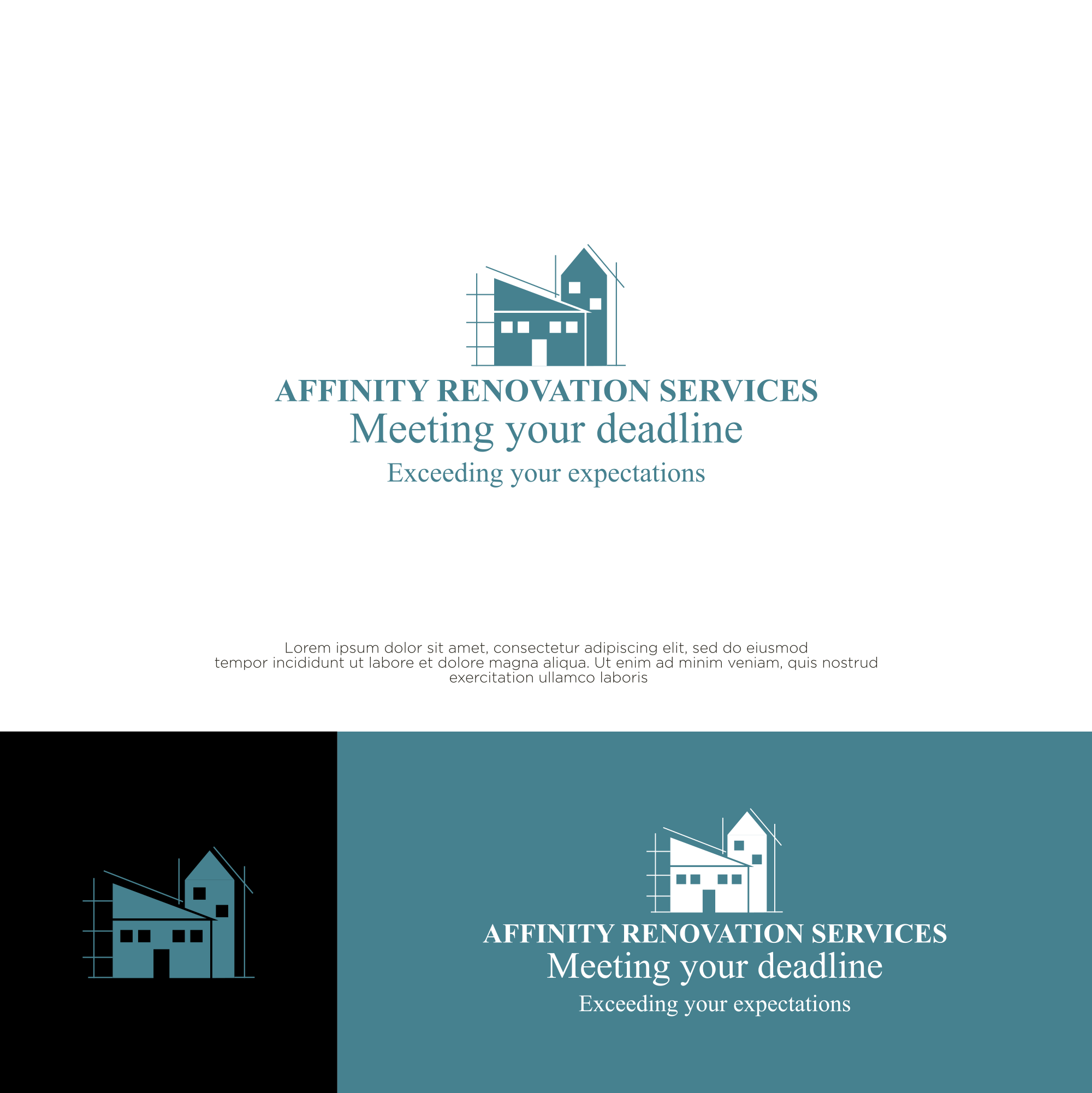 Diseño de Logo por alitjuara para Affinity Renovation Services | Diseño #29612867