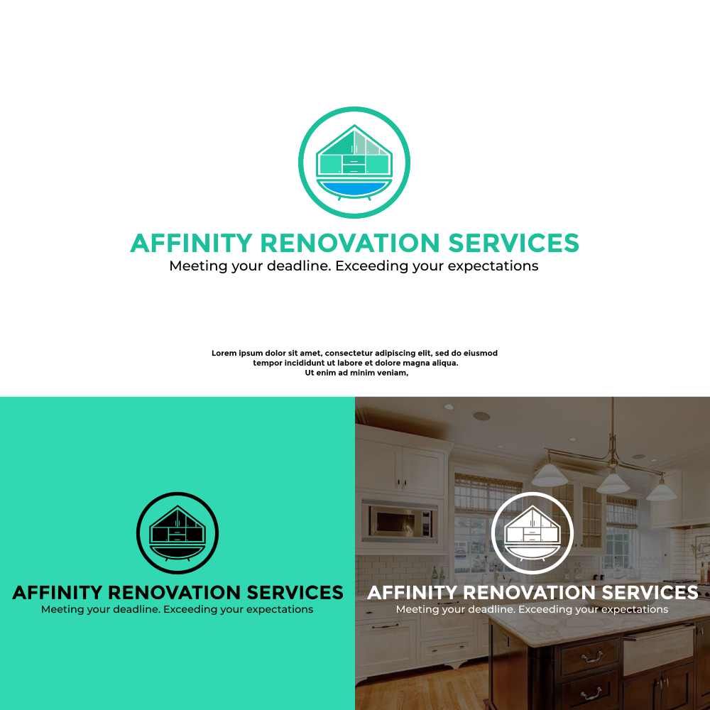 Logo Design by alitjuara for Affinity Renovation Services | Design #29612868
