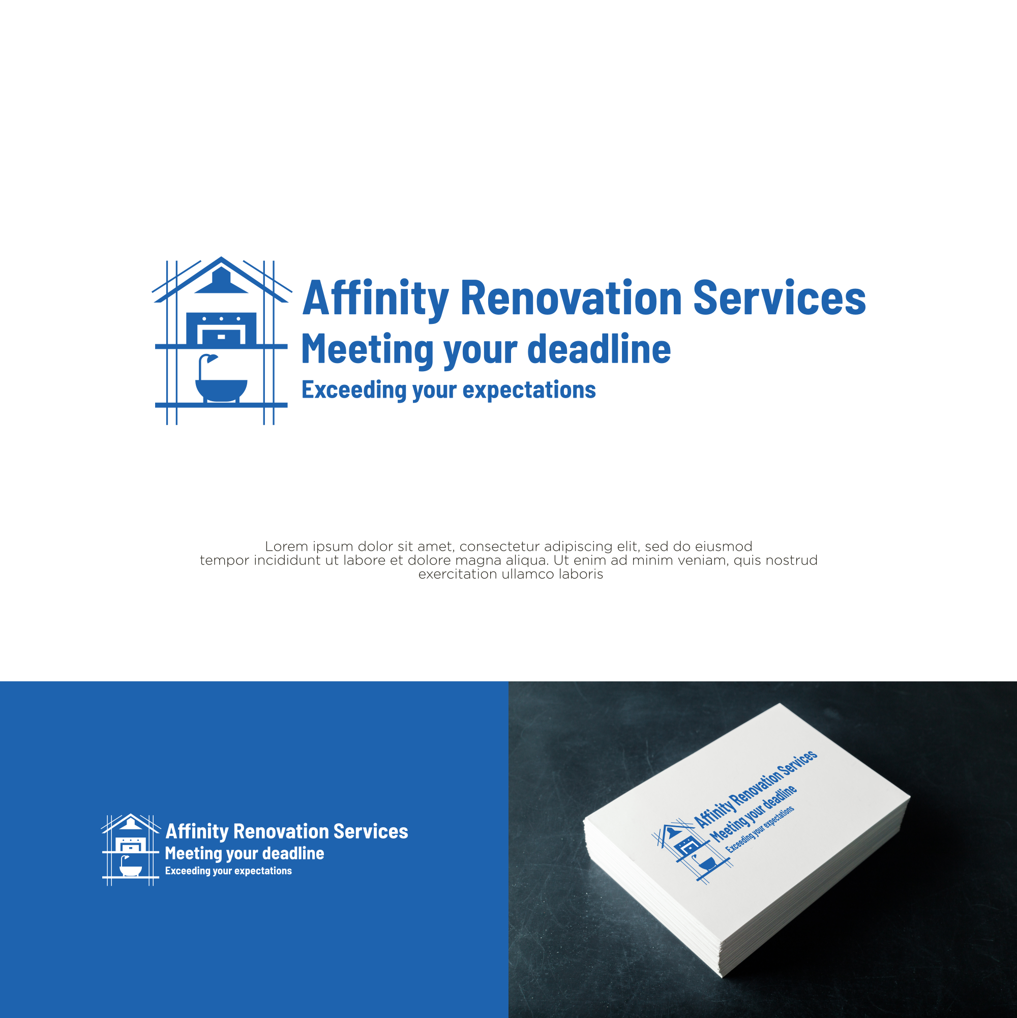 Logo Design by alitjuara for Affinity Renovation Services | Design #29612869