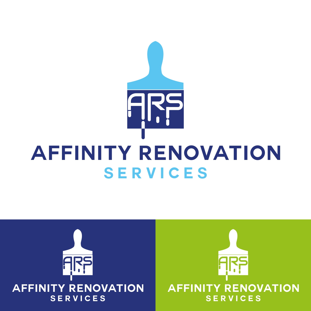 Logo-Design von fly  design für Affinity Renovation Services | Design #29591431