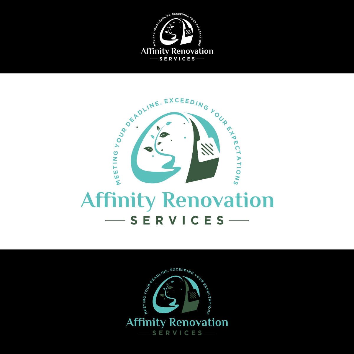 Logo Design by fly  design for Affinity Renovation Services | Design #29591433