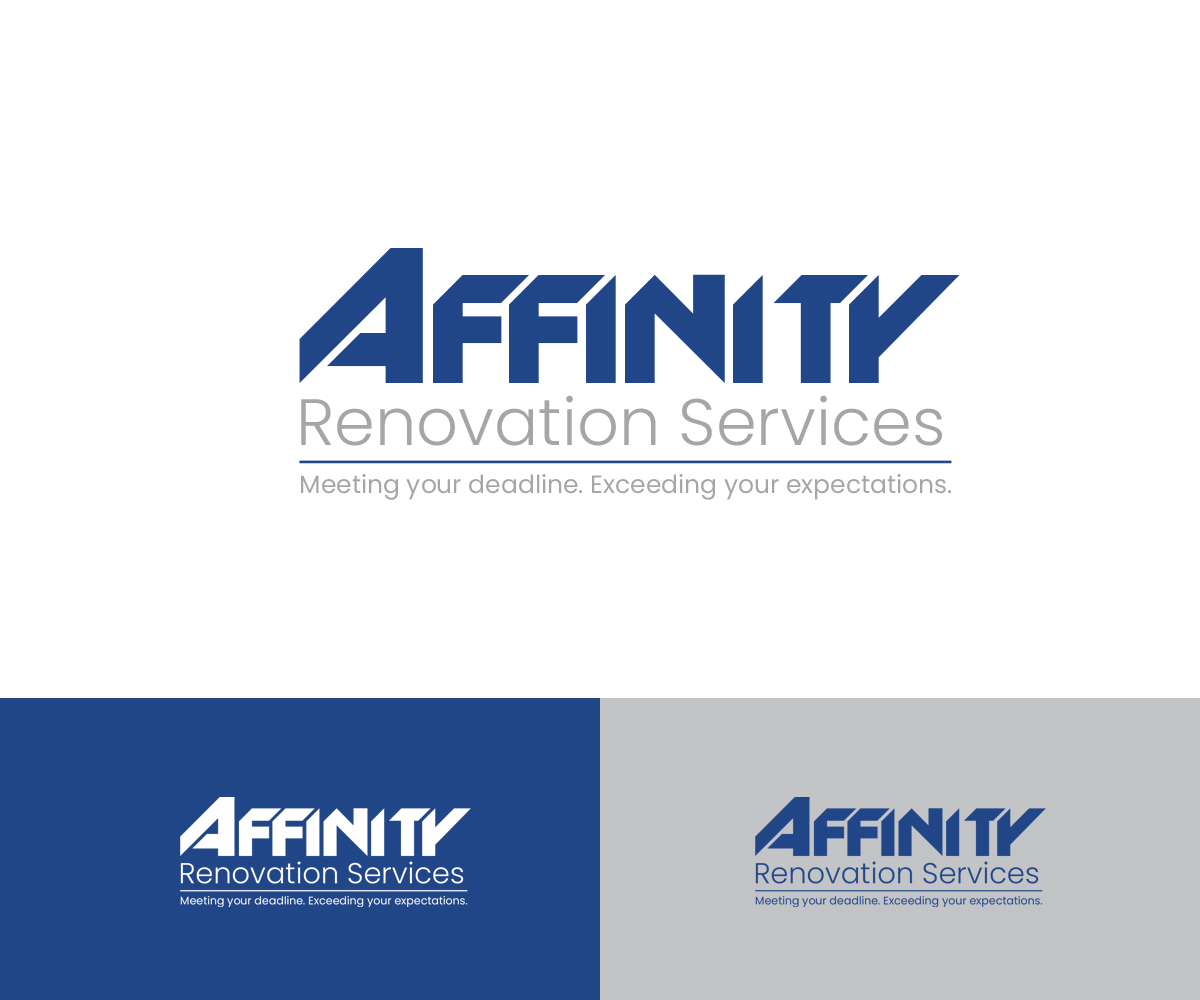 Logo Design by Gemini Geeks for Affinity Renovation Services | Design #29591186