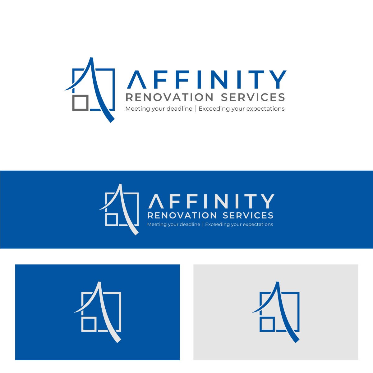 Logo Design by OrianO-70 for Affinity Renovation Services | Design #29616837