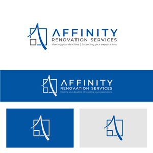 Logo Design by OrianO-70 for Affinity Renovation Services | Design: #29616837