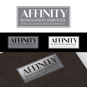 Logo Design by Fendr for Affinity Renovation Services | Design: #29613508