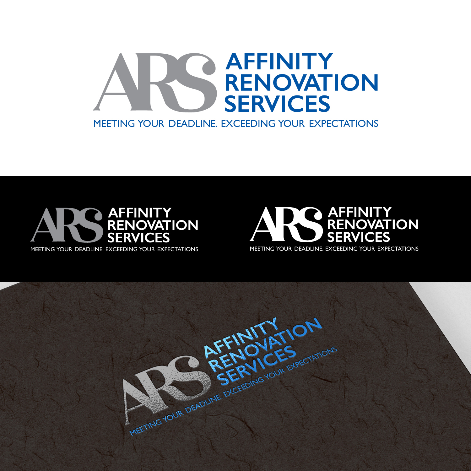 Logo Design by Fendr for Affinity Renovation Services | Design #29613517