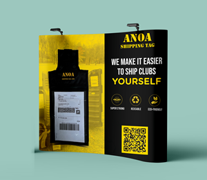 Trade Show Booth Design by Sun Creative for ANOA SHIPPING TAG | Design: #29593406