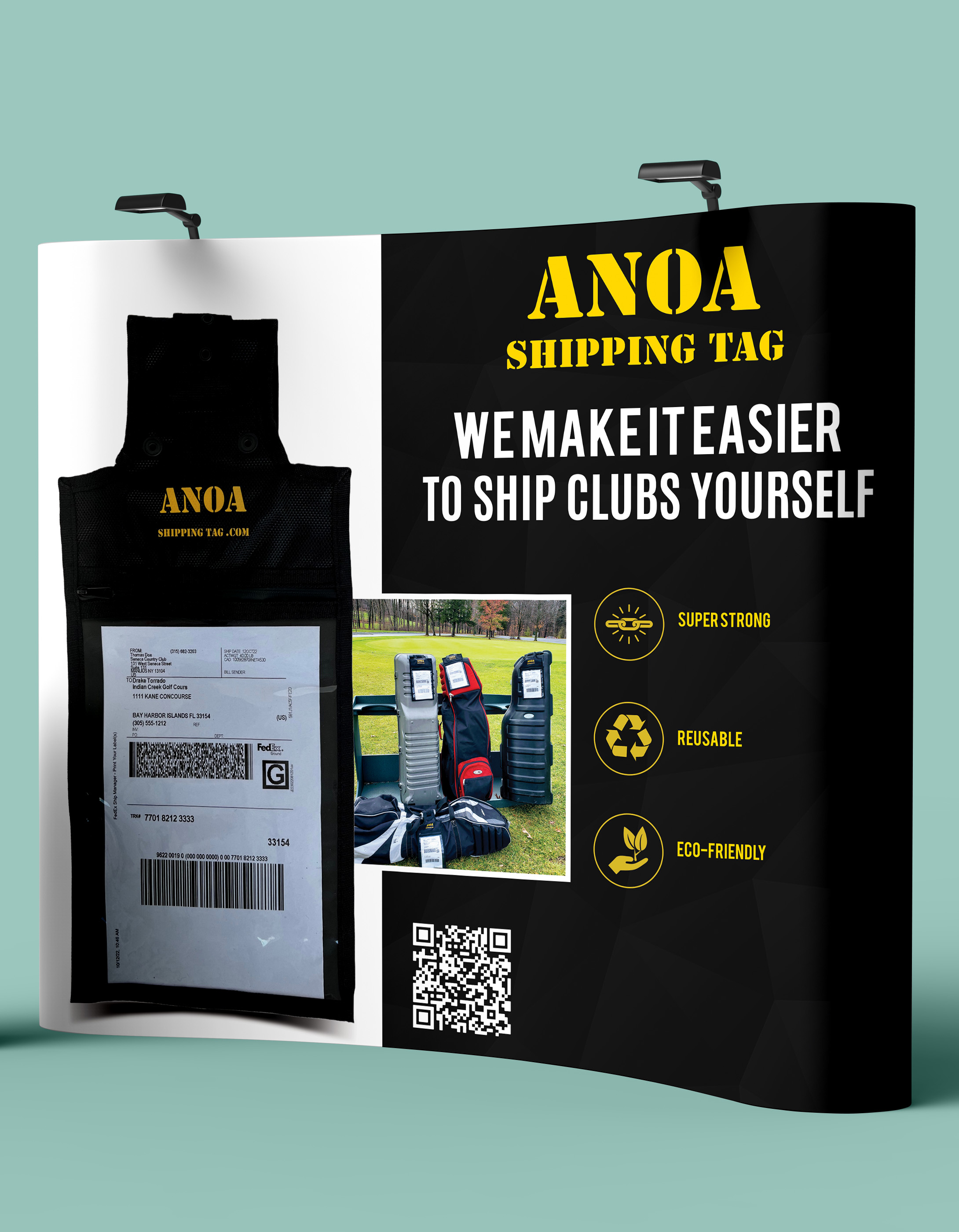 Messestand-Design von Sun Creative für ANOA SHIPPING TAG | Design #29595146