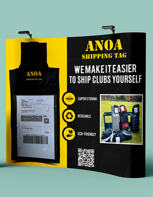 Trade Show Booth Design by Sun Creative for ANOA SHIPPING TAG | Design: #29600343