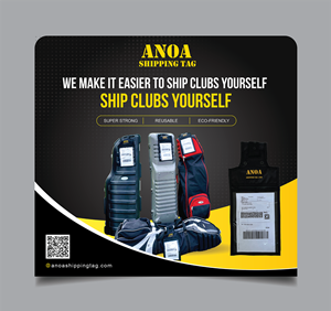 Trade Show Booth Design by alex989 for ANOA SHIPPING TAG | Design: #29597352