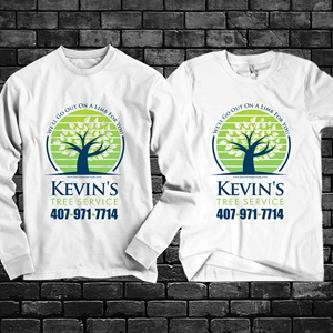 Design de T-shirt par Rheanza pour Kevin's Tree Service | Design : #29597040