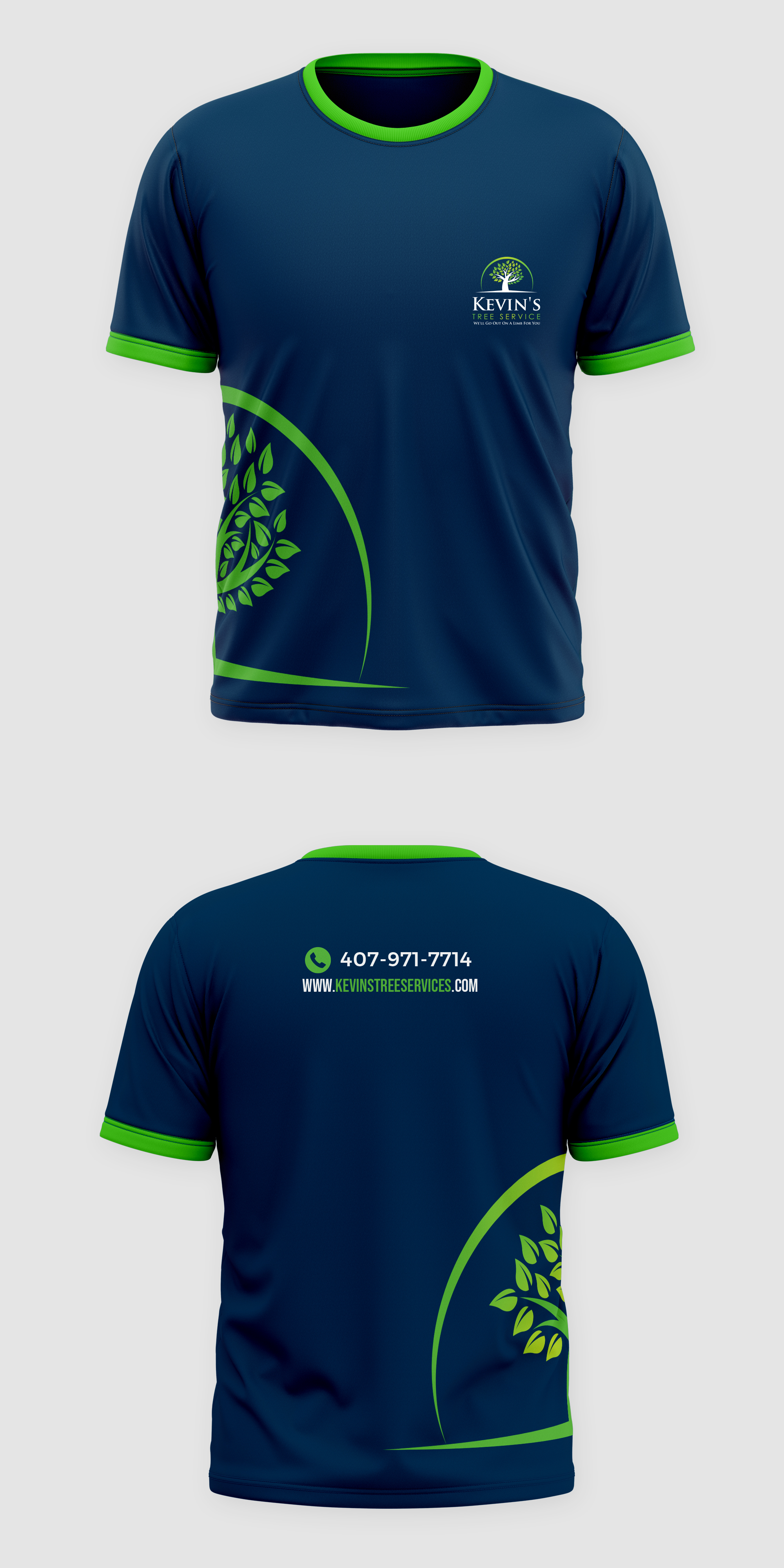 Design de T-shirt par WellDesign pour Kevin's Tree Service | Design #29590890