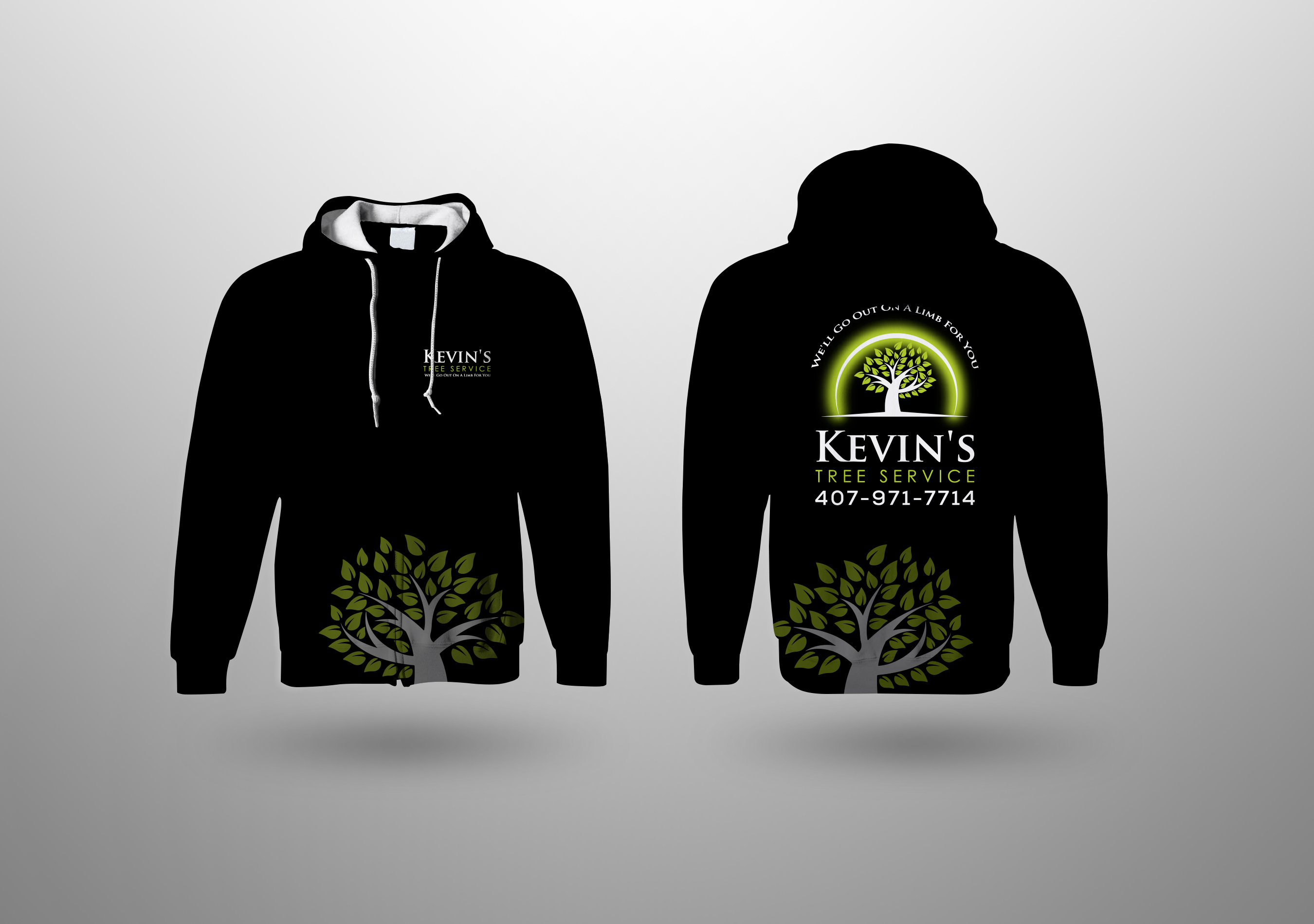 Design de T-shirt par RubelRir pour Kevin's Tree Service | Design #29591215