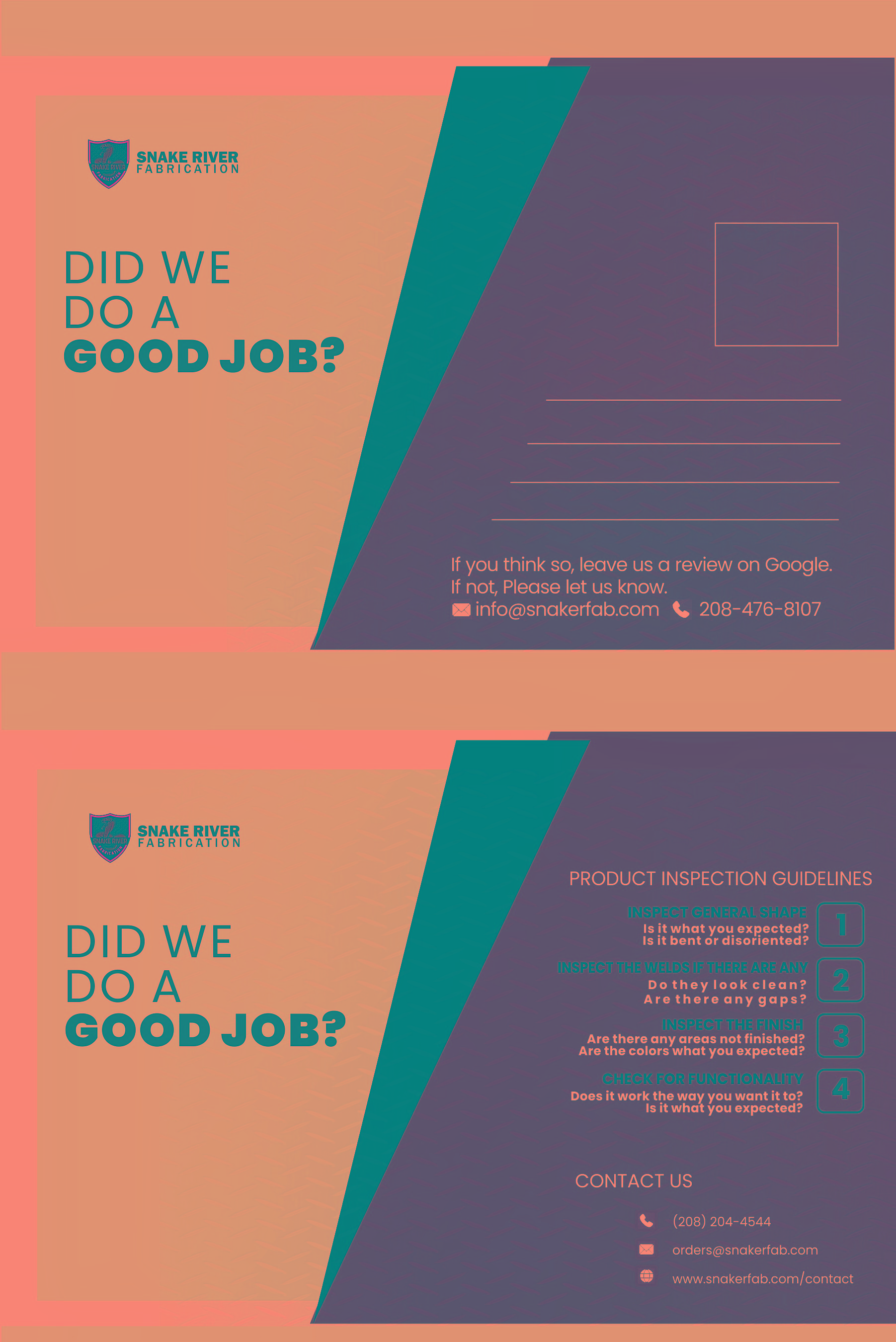 Postcard Design by Nel. for this project | Design #29600498