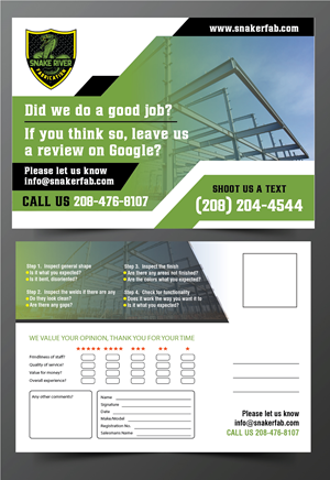 Postcard Design by 3Guys for this project | Design: #29604148