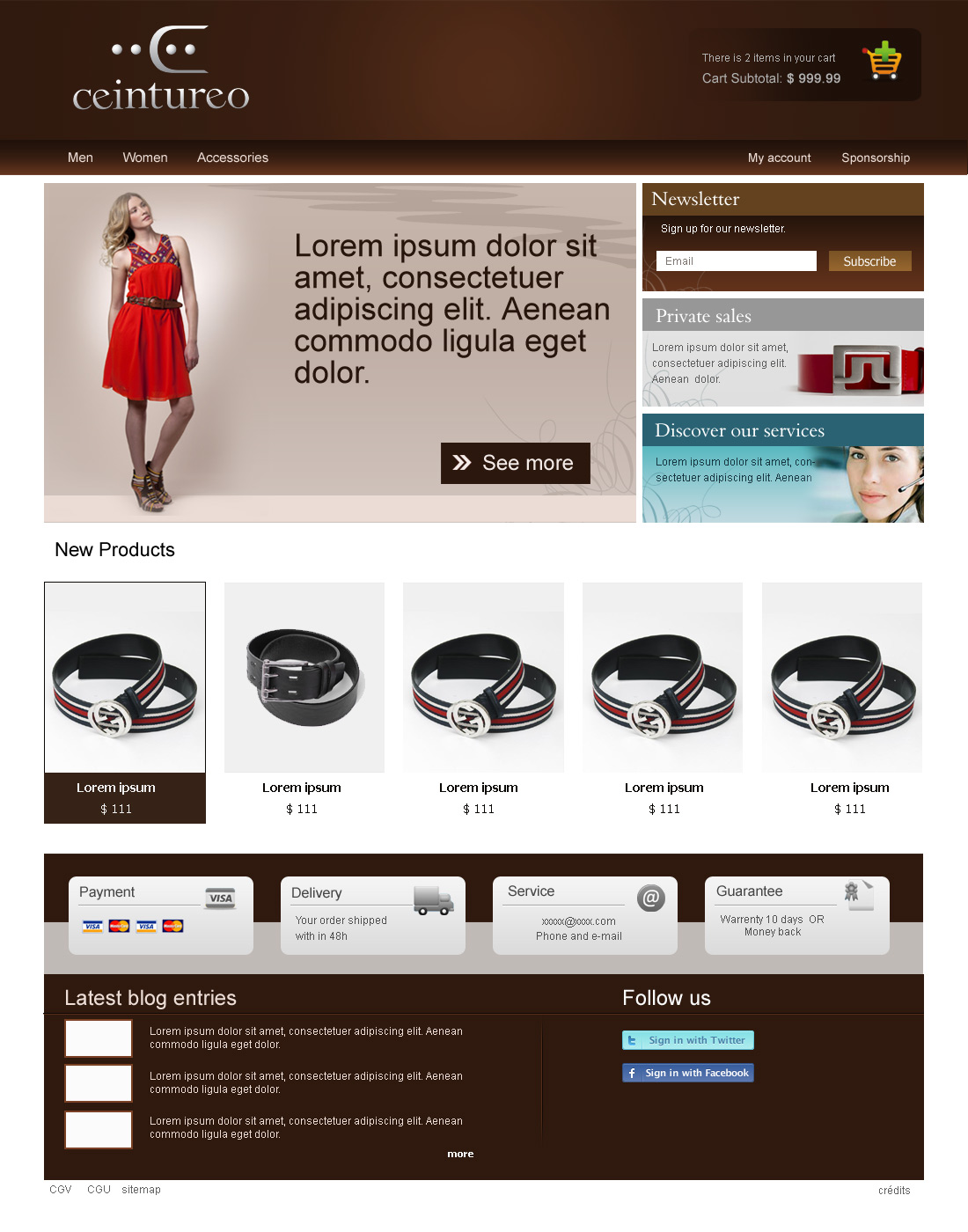 Web Design by rajesh prn for Belteo | Design #80377