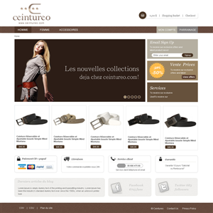 Diseño Web por Shibu Varghese para Belteo | Diseño: #81094